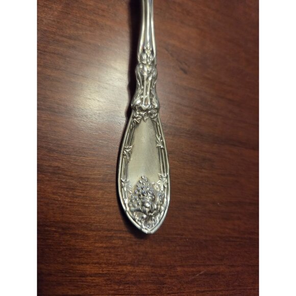5 Antique 1881 Rogers LA‎ VIGNE GRAPE 1908 Silverplate 5 Teaspoons Spoons - Picture 3 of 13